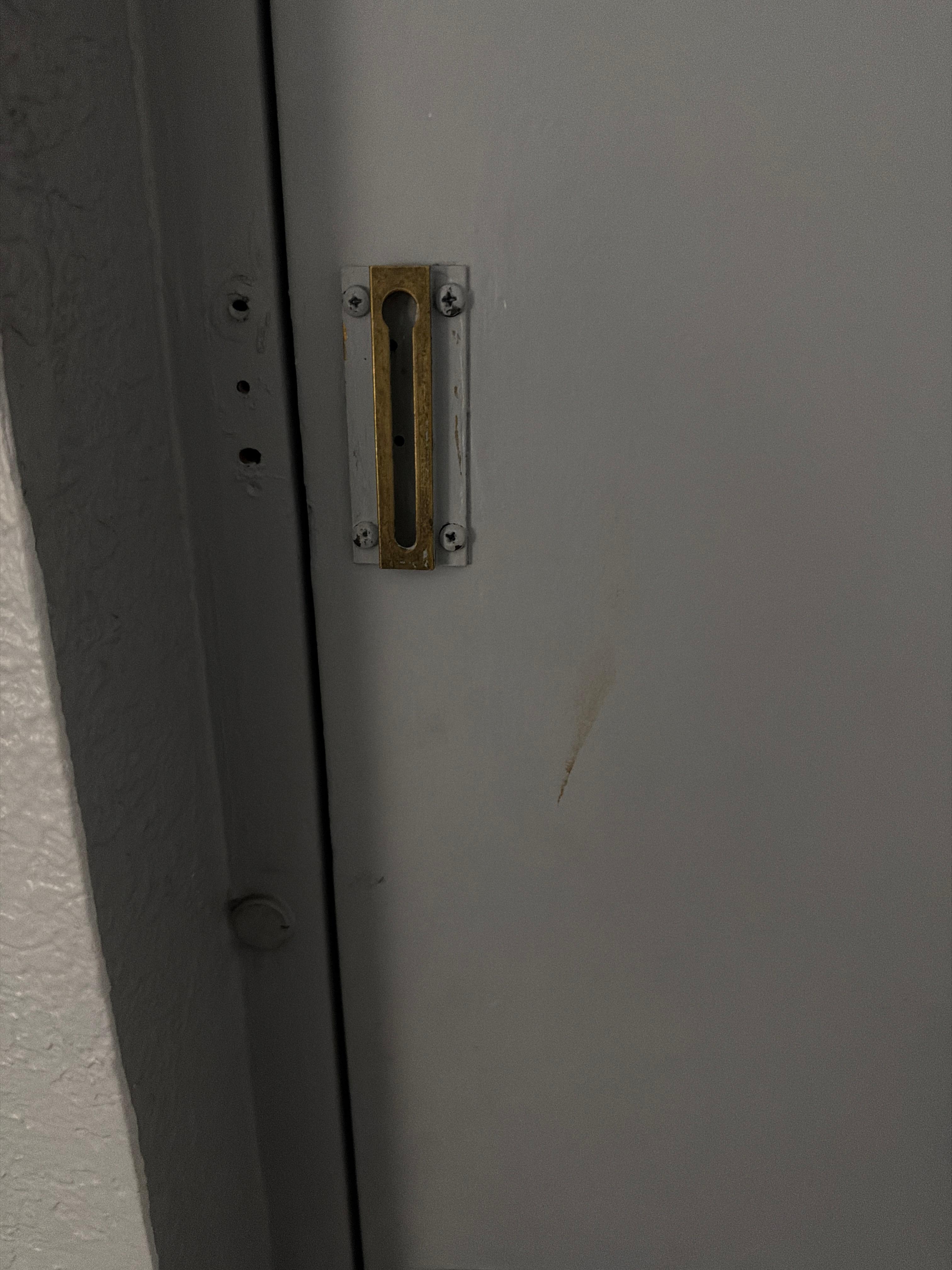 They rent rooms without working locks or security.