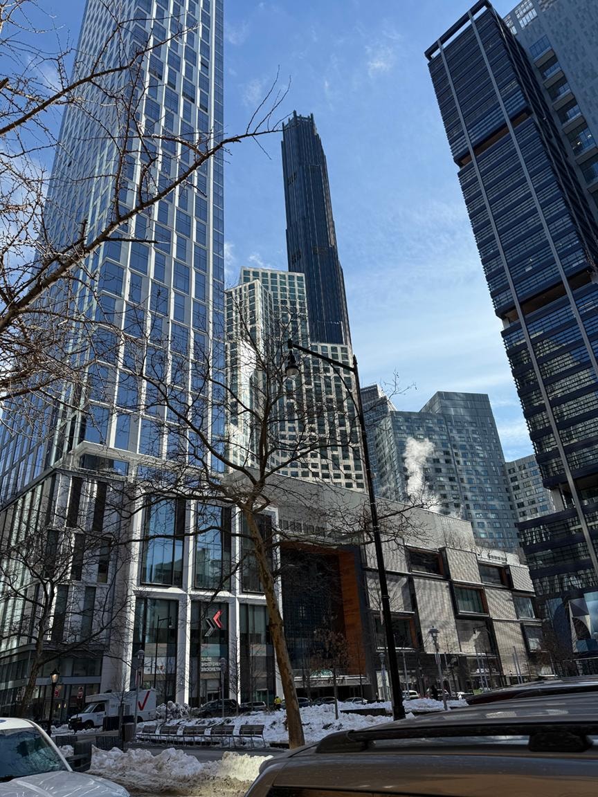 Mall just outside hotel