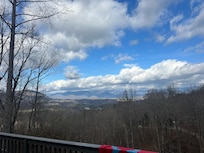 View from back porch