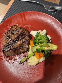 Go to the steakhouse!