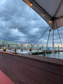 Ocean Beach Bay at sunset