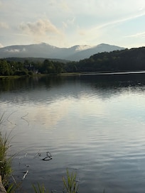 View from the dock