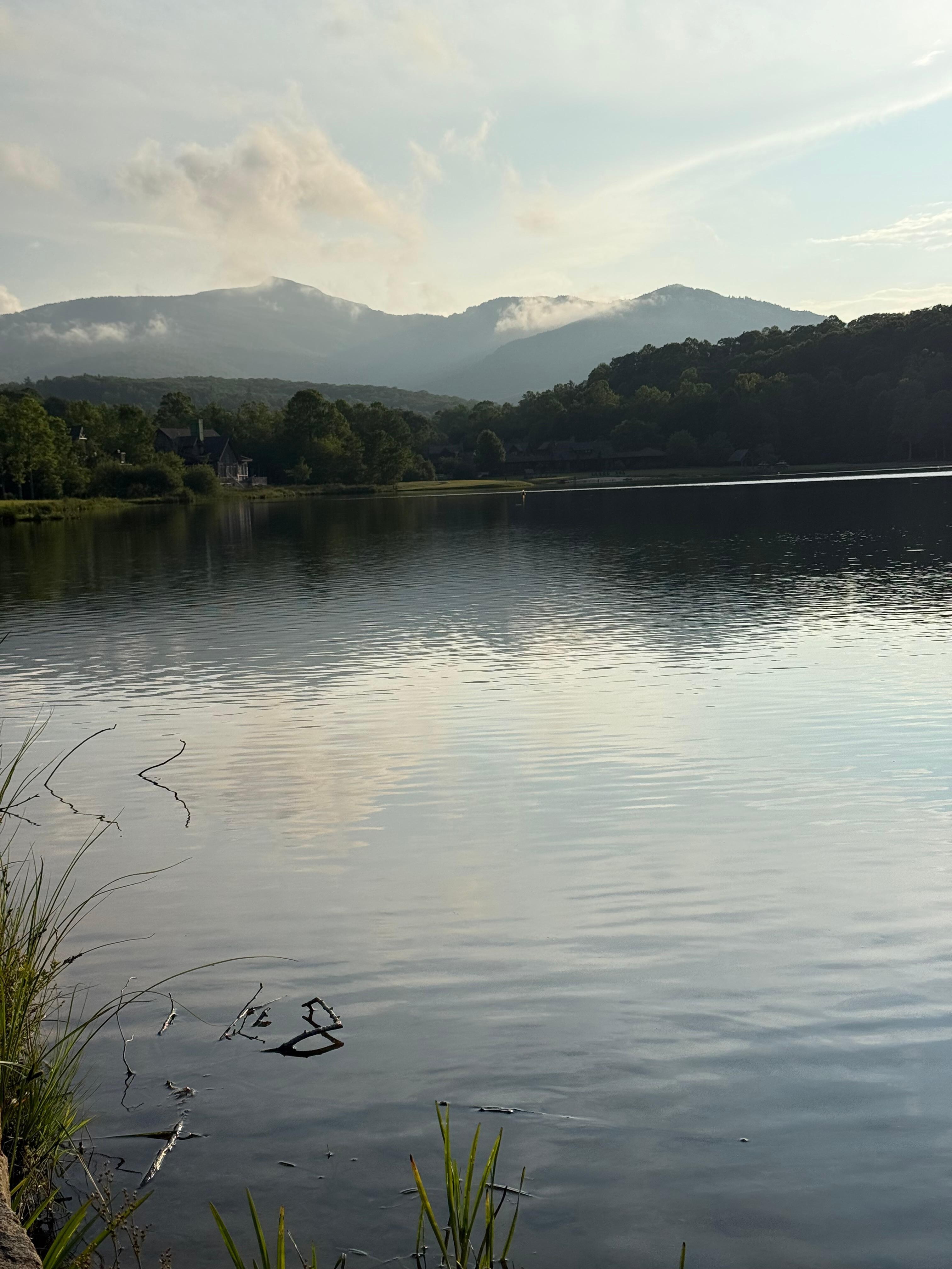 View from the dock