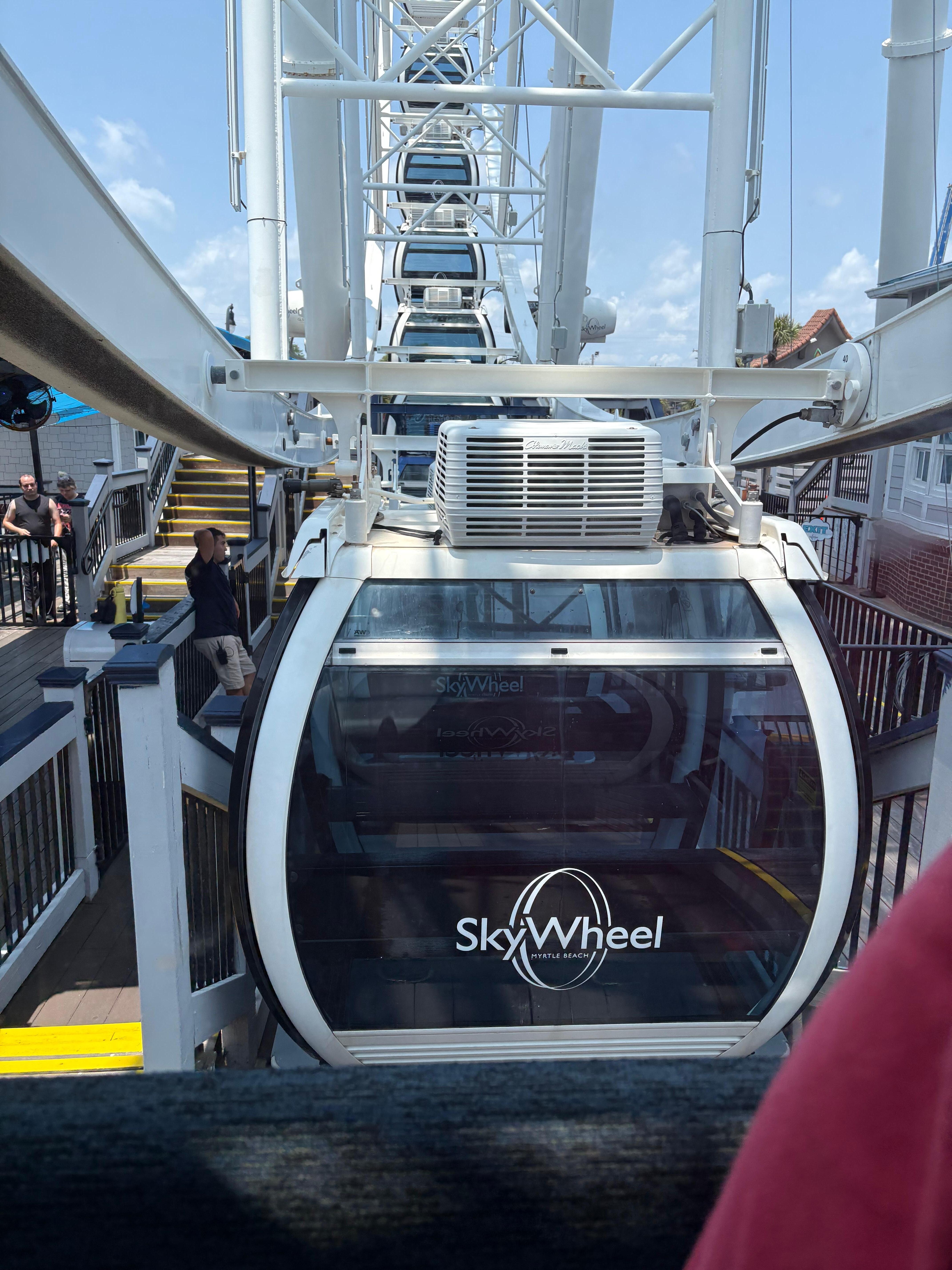Our ride on the Sky Wheel