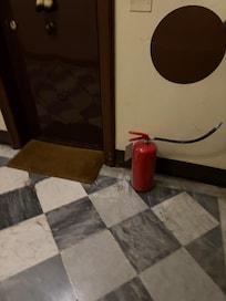 Thank God for the fire extinguisher