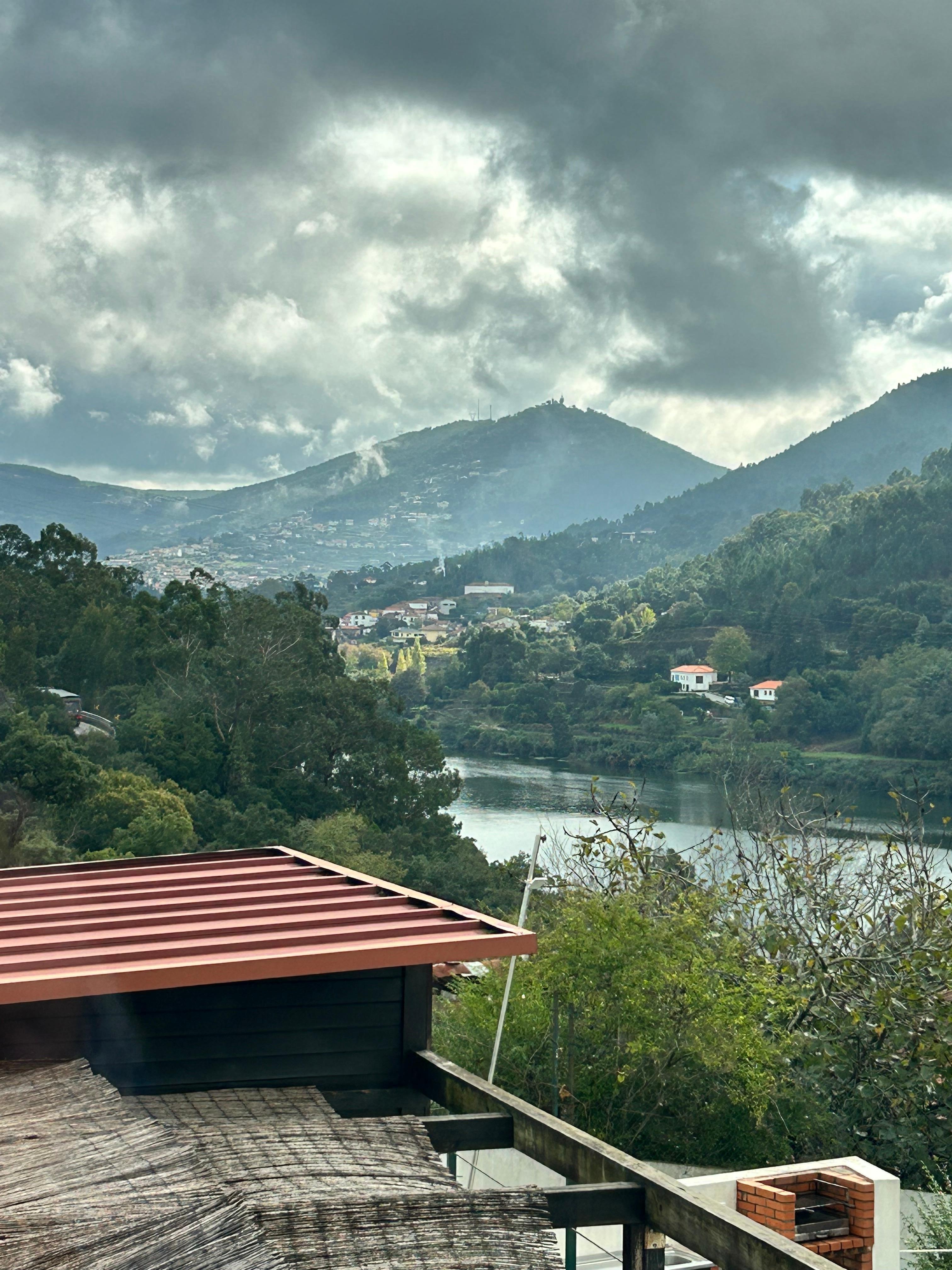 View to the left of deck.