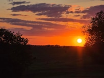 Beautiful sunset view