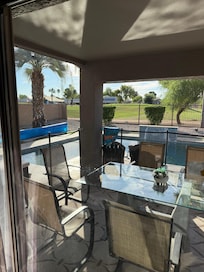 We enjoyed watching all the golfers!