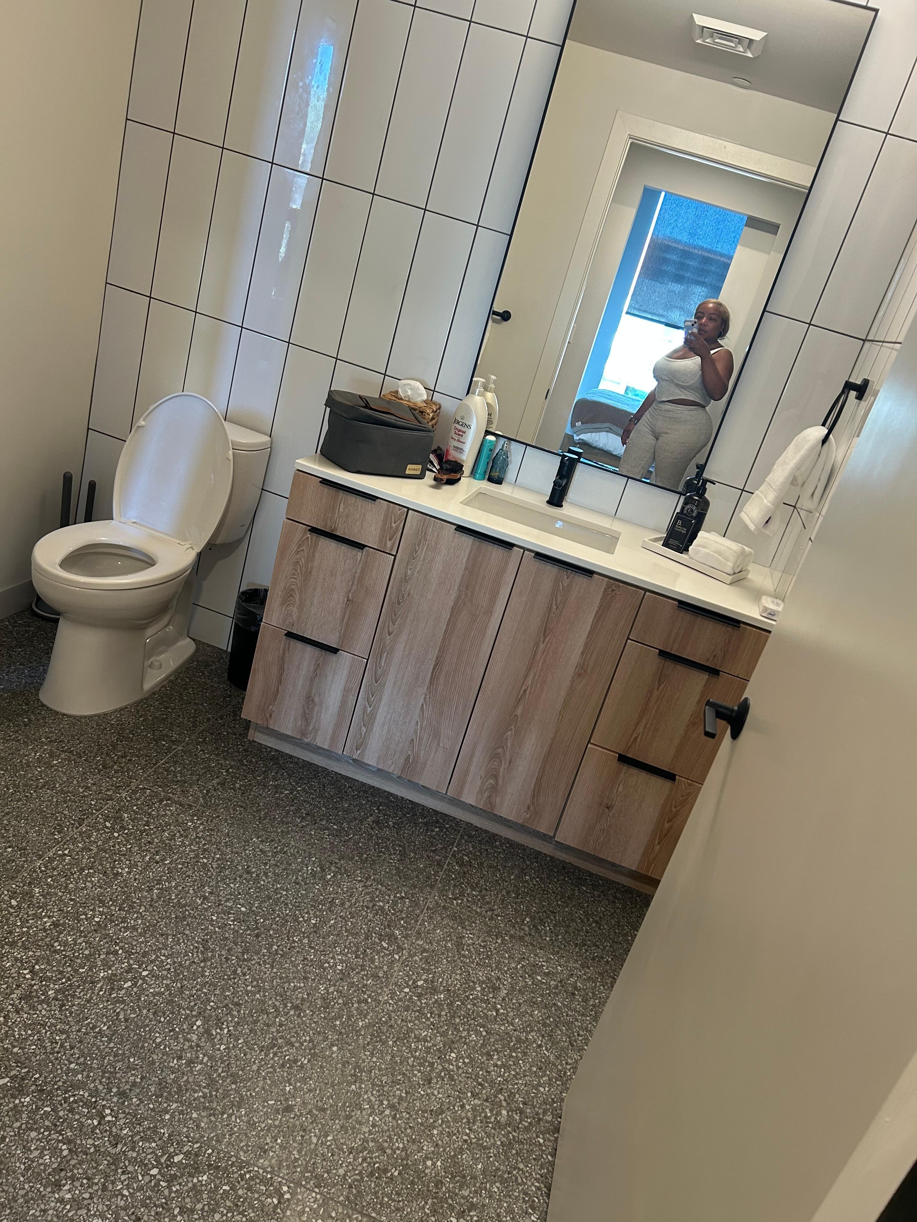 Bathroom..no hot water