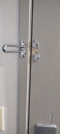 Broken security lock