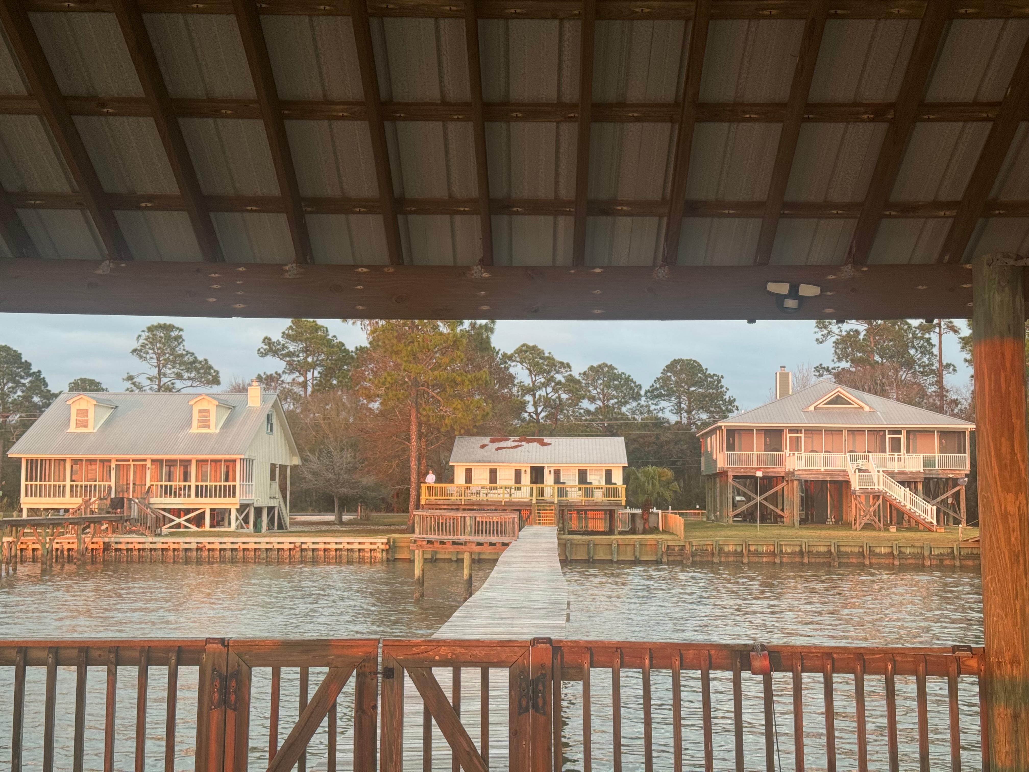 Beautiful sunsets on Mobile Bay just about every night!