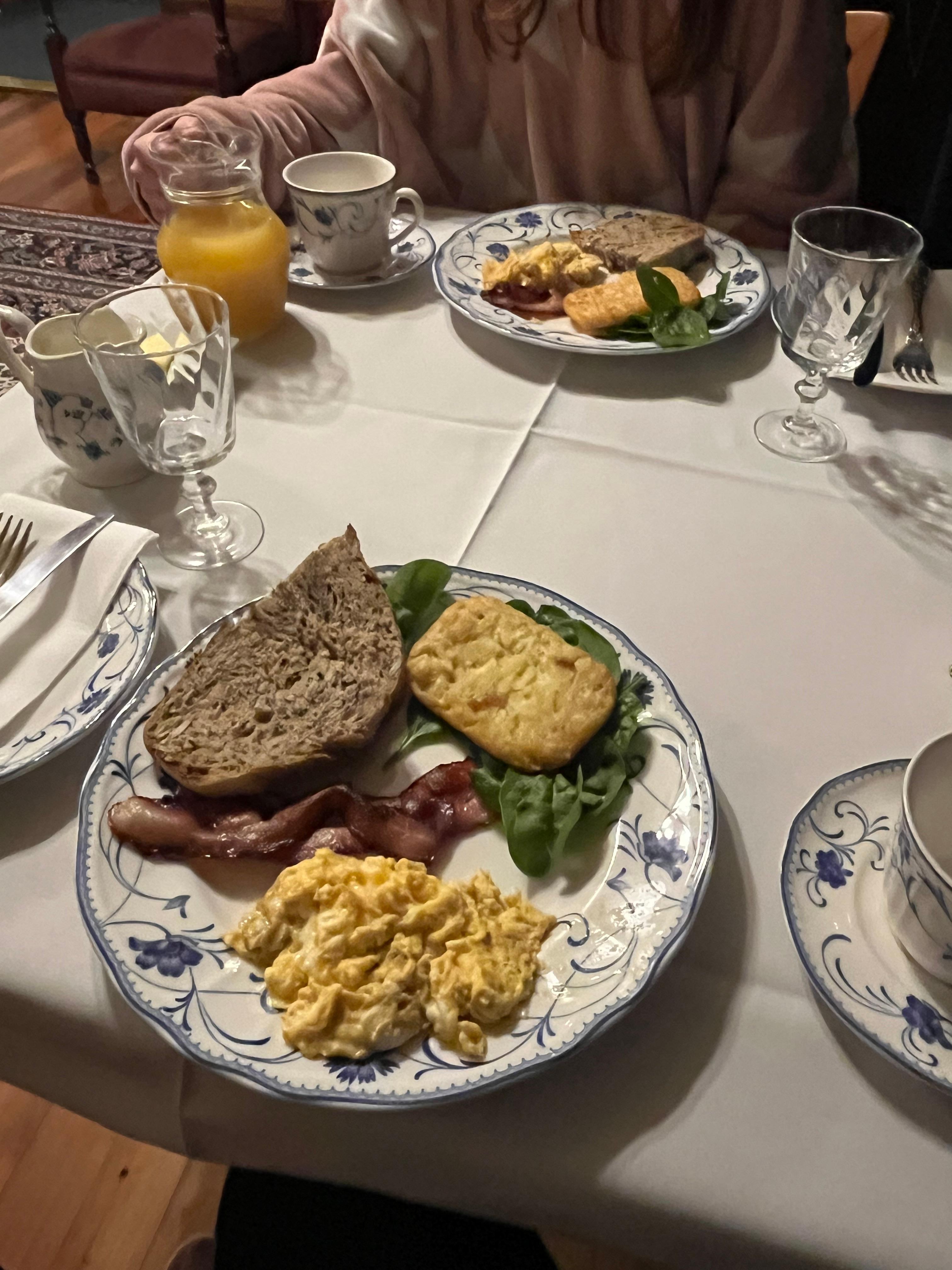 Delicious breakfast