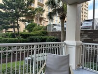 View from balcony