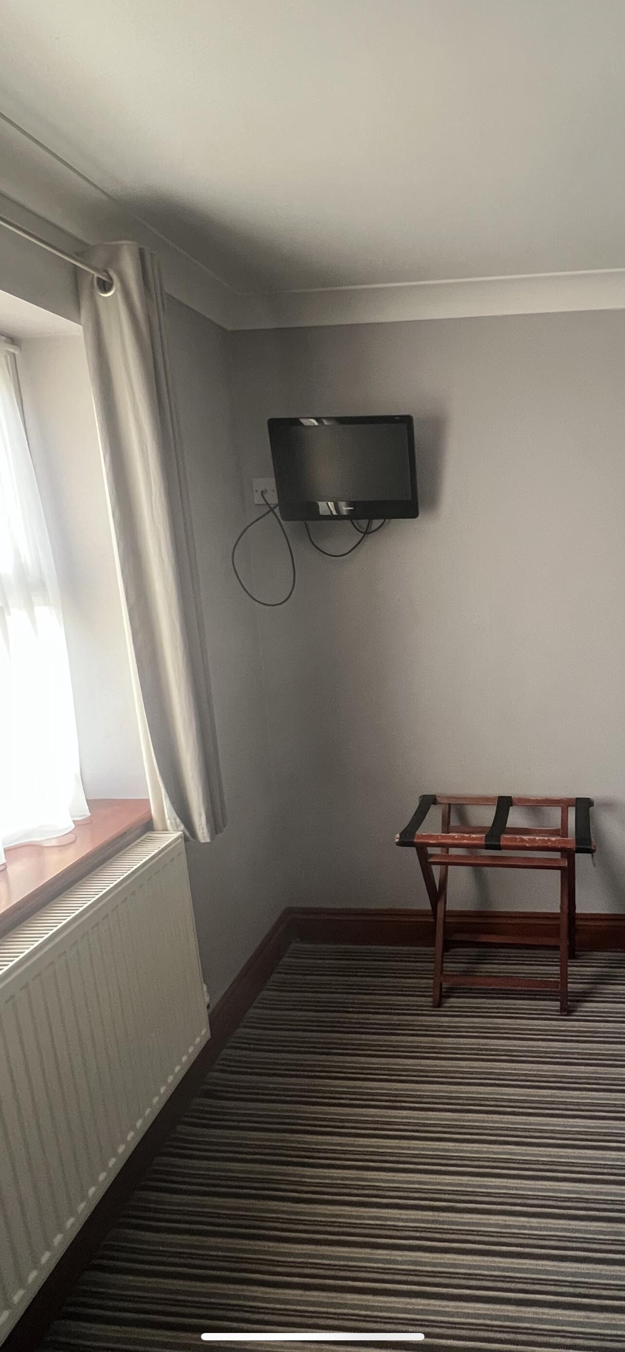 TV on the wall