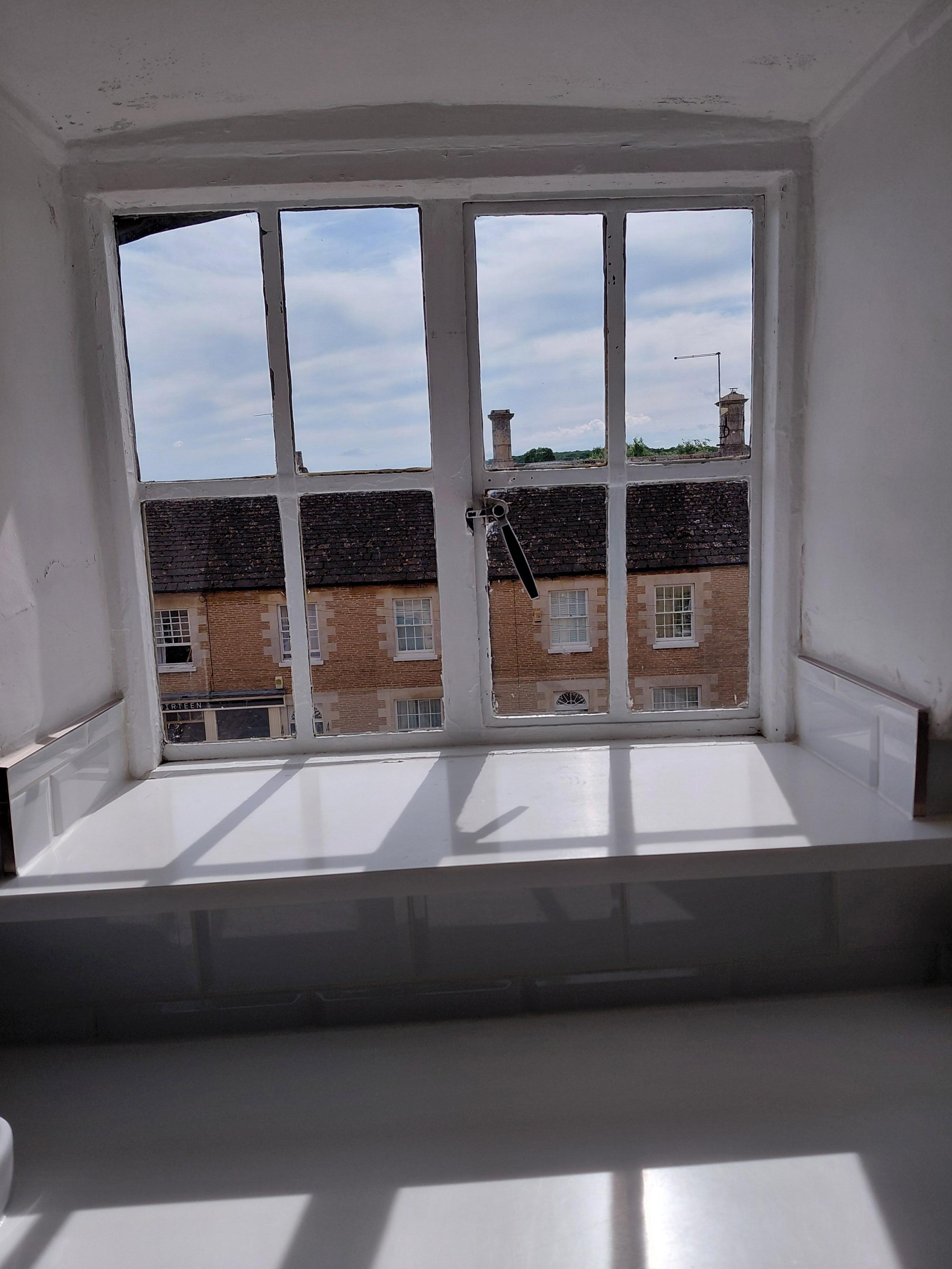 Bathroom window