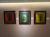 Interesting art sample. Hotel/Gallery experience