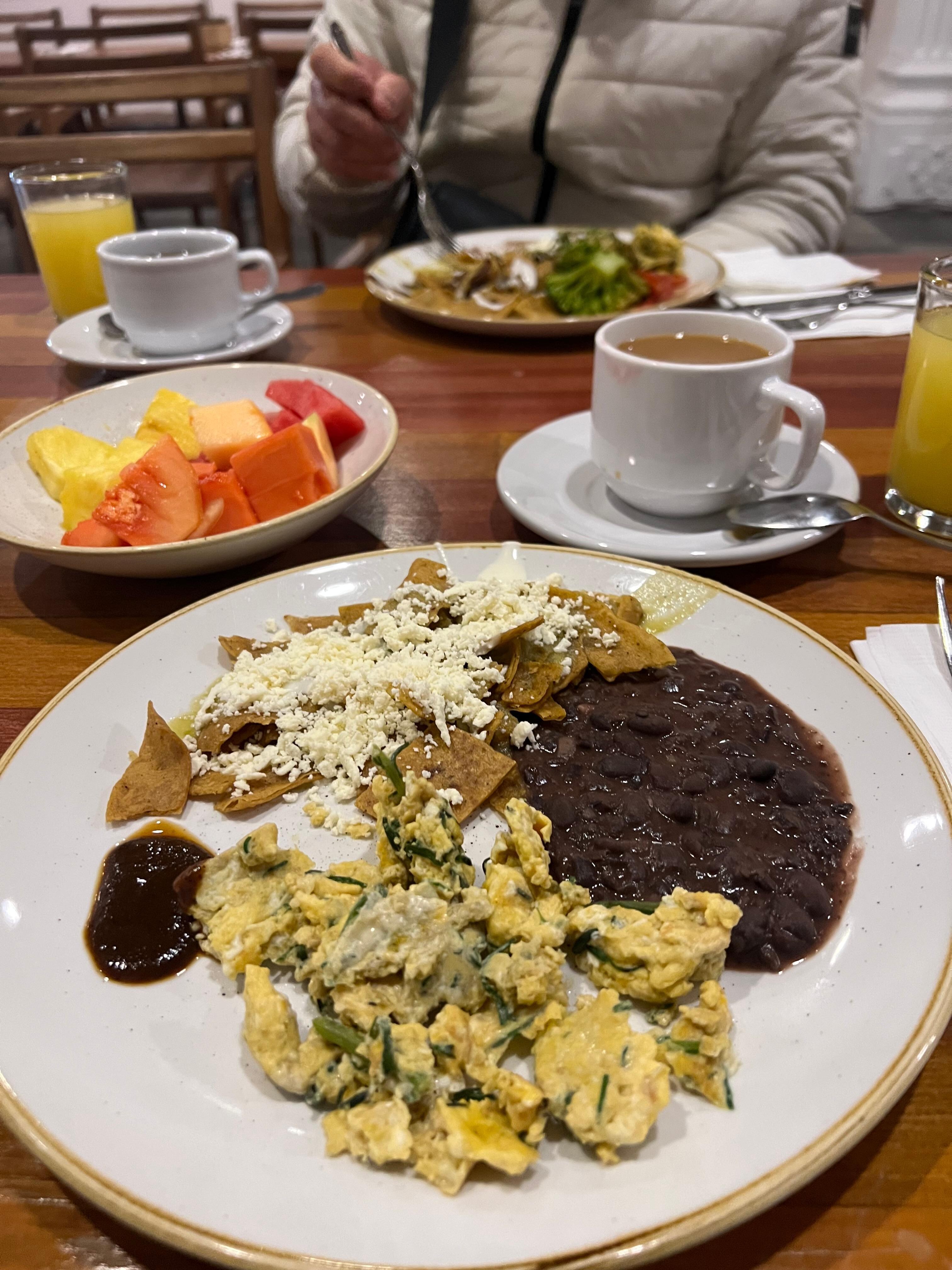 Desayuno buffet 