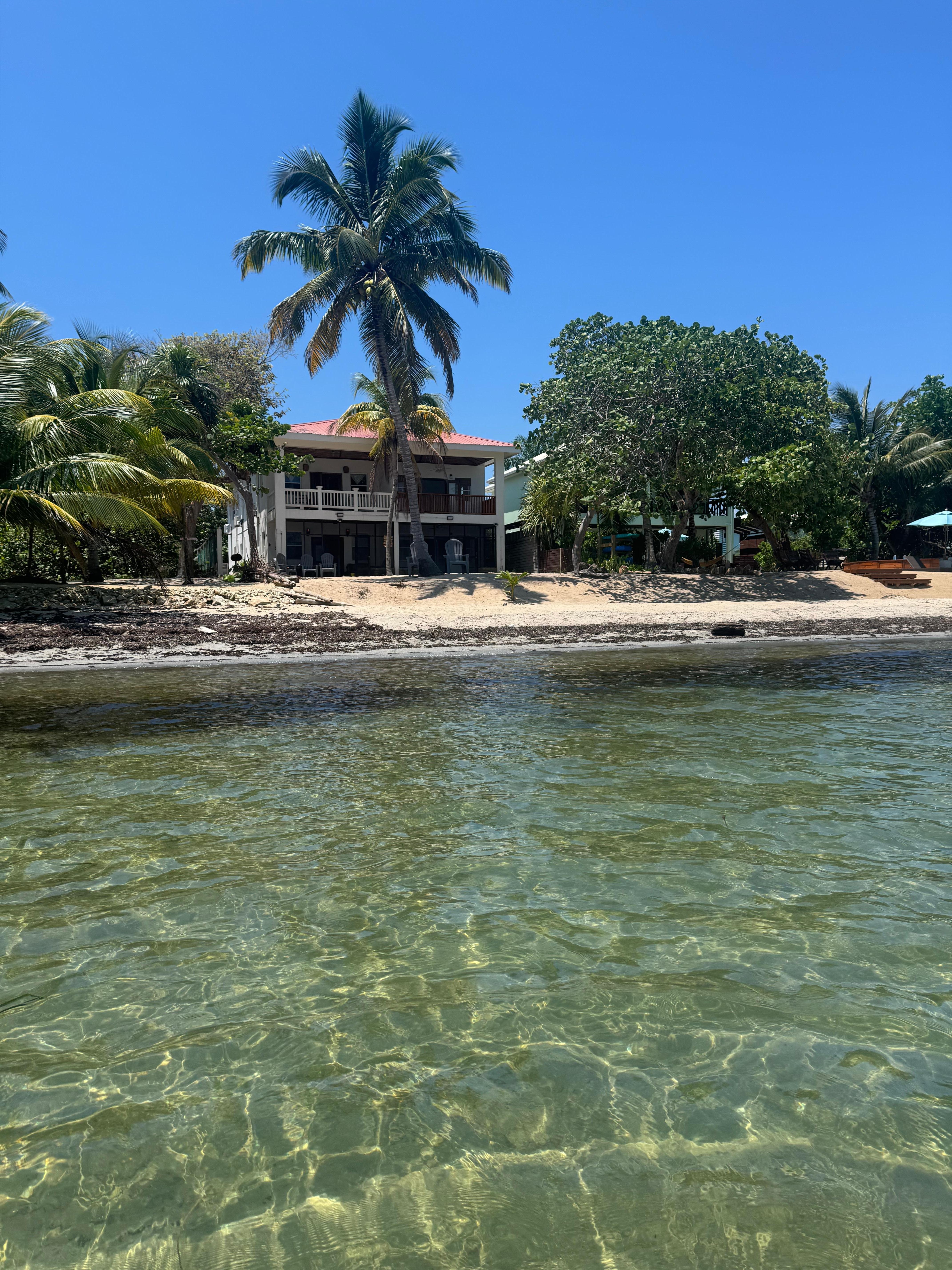 The house from the sea view, early morning! 