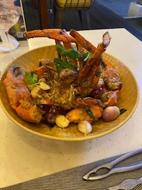 The salted egg crab dish was so good we had it twice on our five night stay
