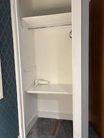 Wardrobe in bedroom