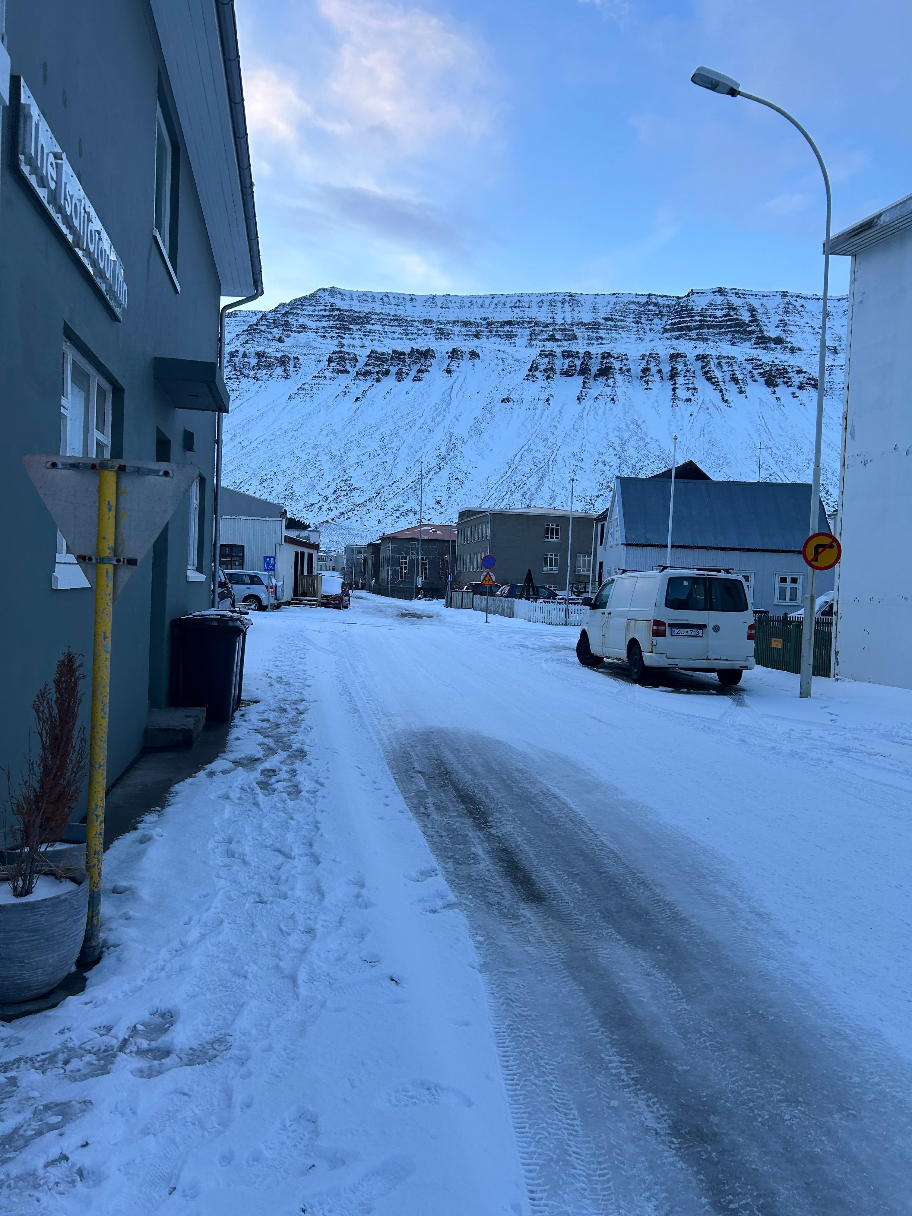 View out the front door 