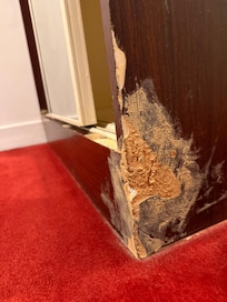 Mobilier complètement pourris et rafistolé à la one again