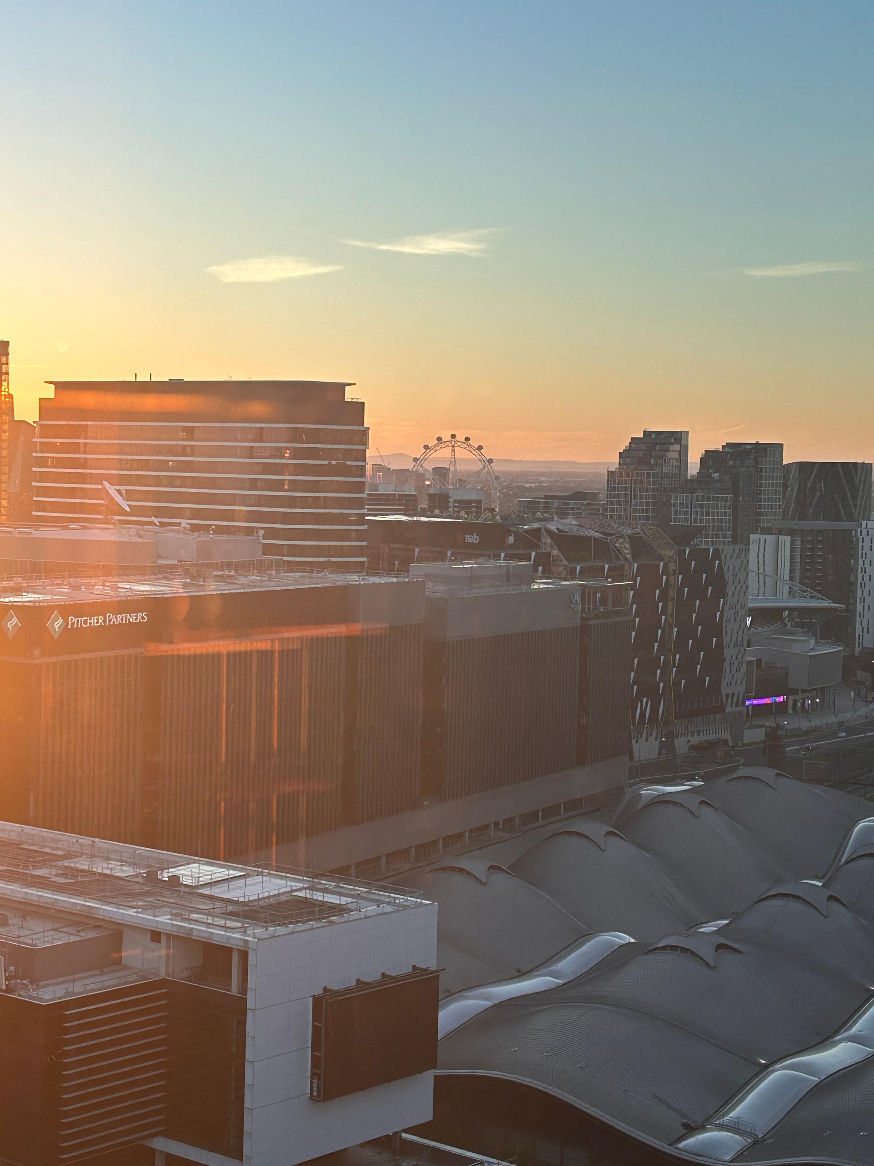 level 25 restaurant view