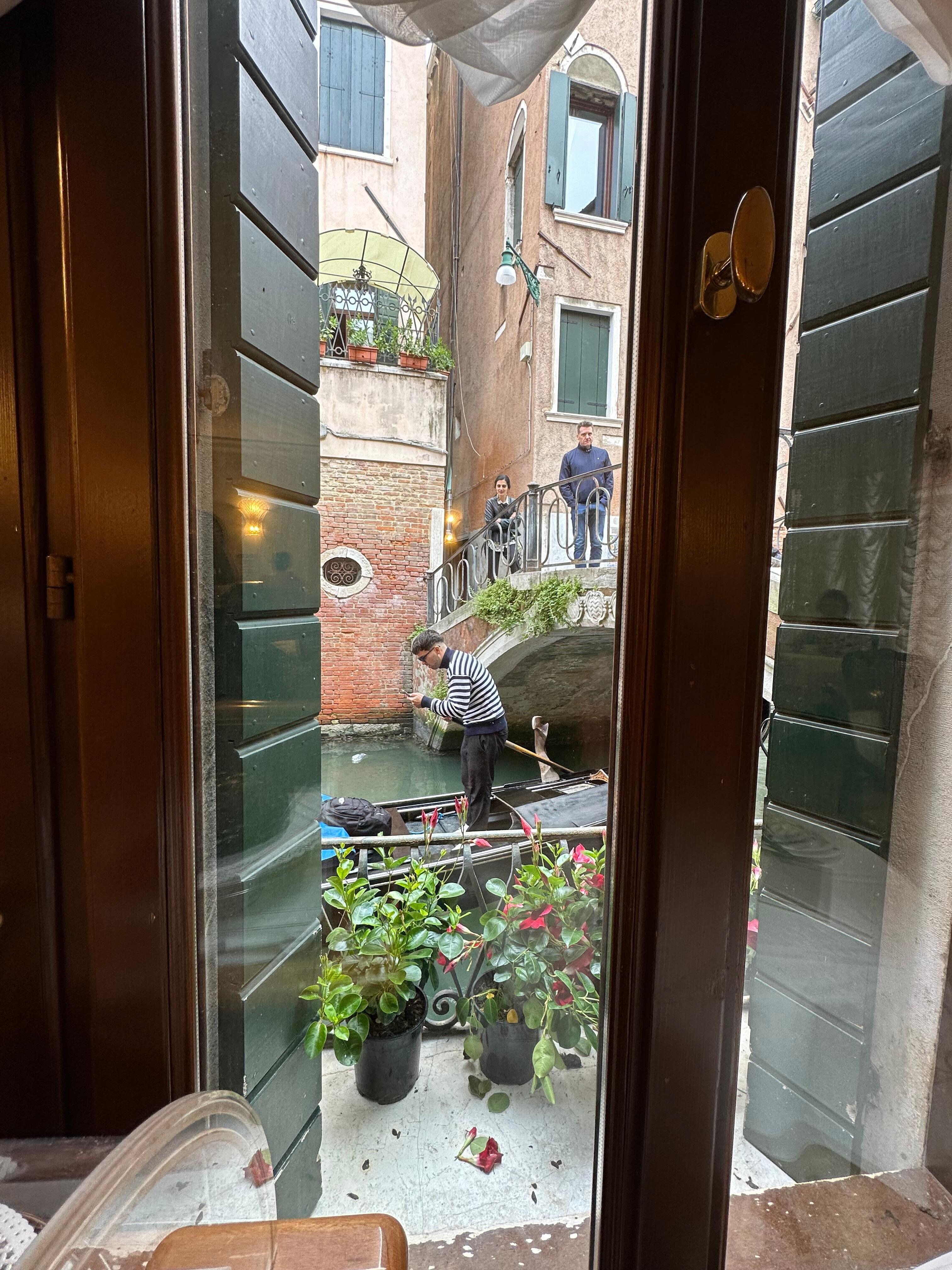 View from breakfast room