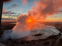 Sunrise from the towers