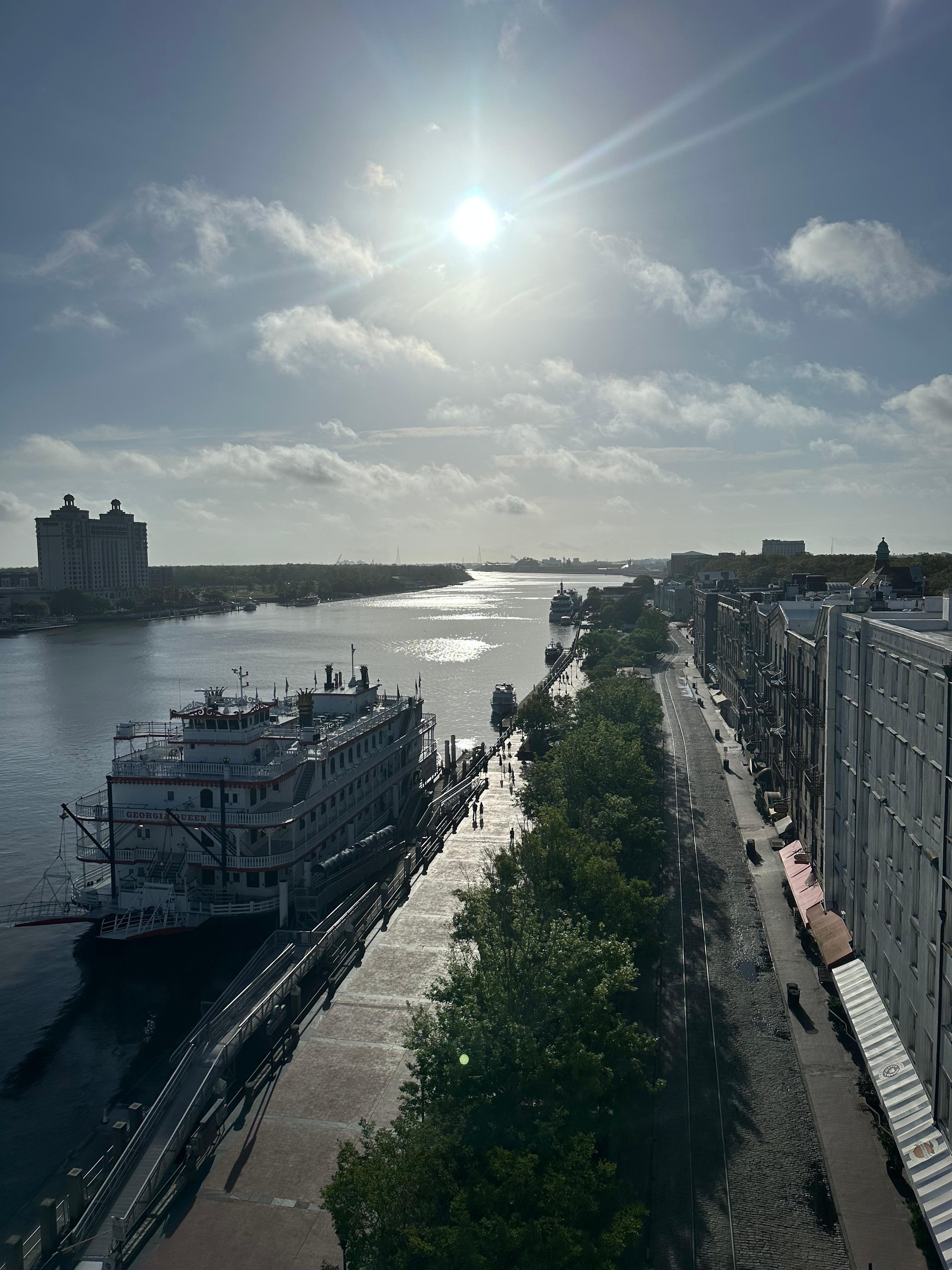 River view Room of the Hyatt Regency Savannah