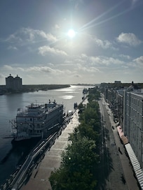 River view Room of the Hyatt Regency Savannah