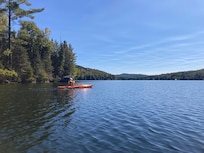 Kayak sur le lac supérieur