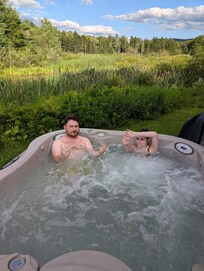 Jacuzzi time!