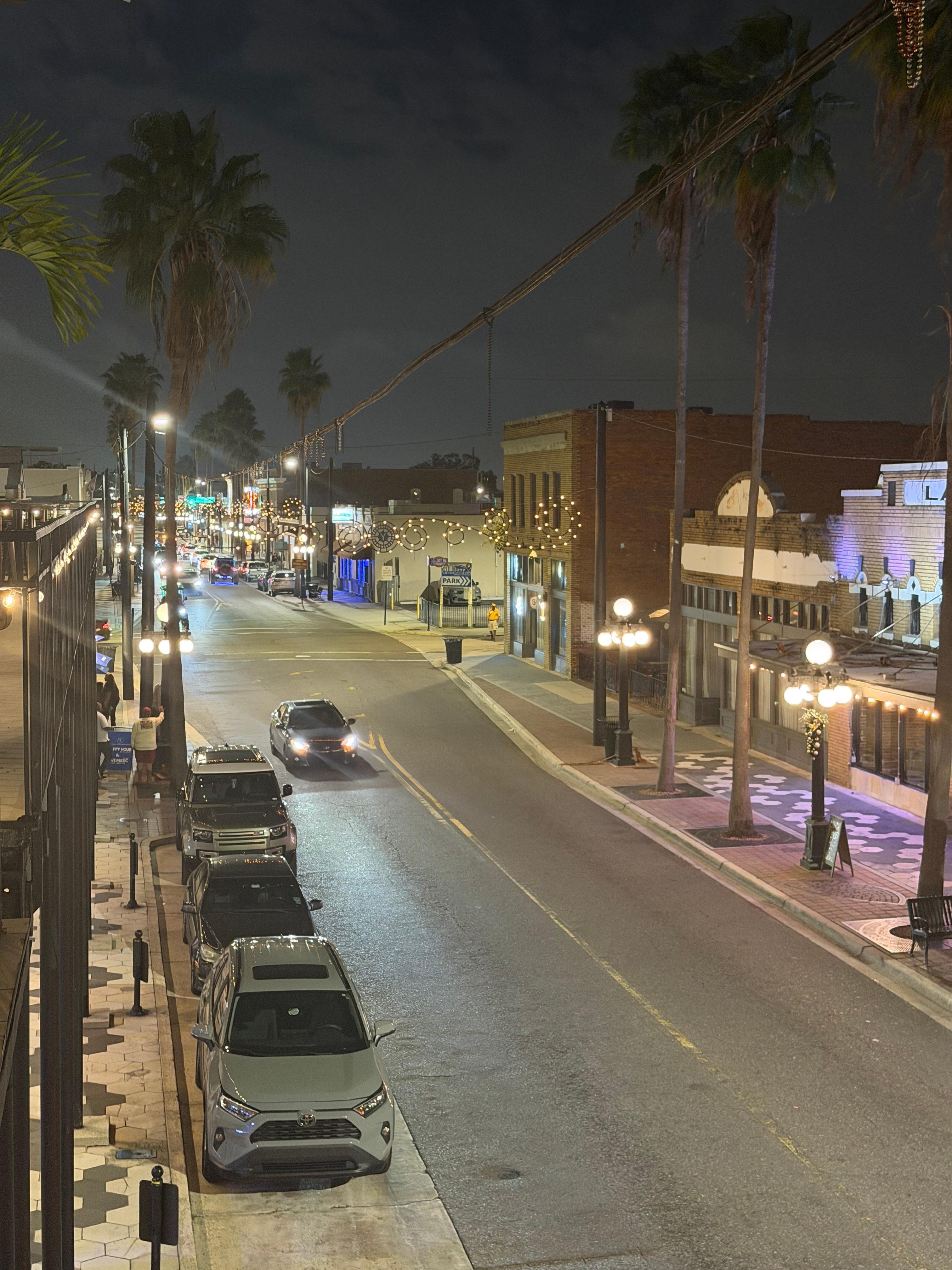 View from the balcony 