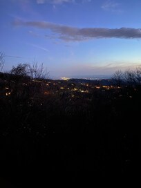 Back deck before sunrise