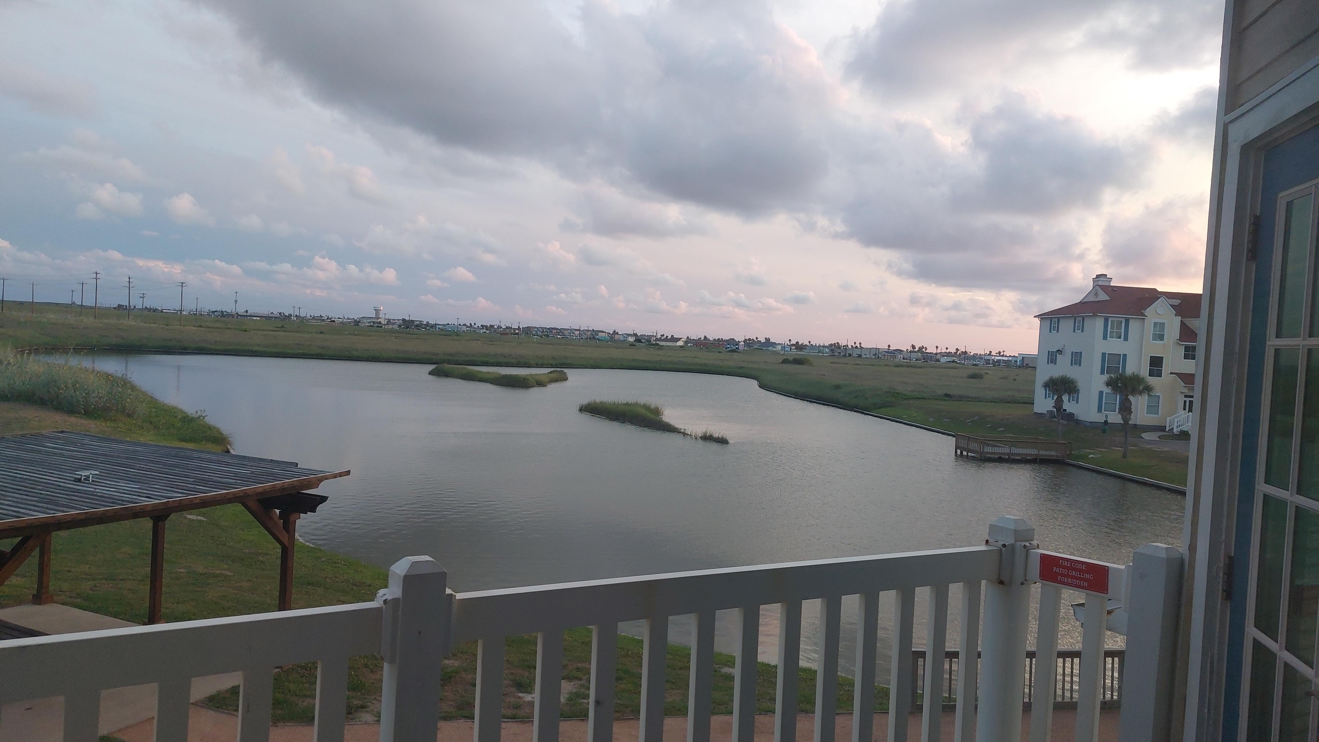 View from the condo balcony