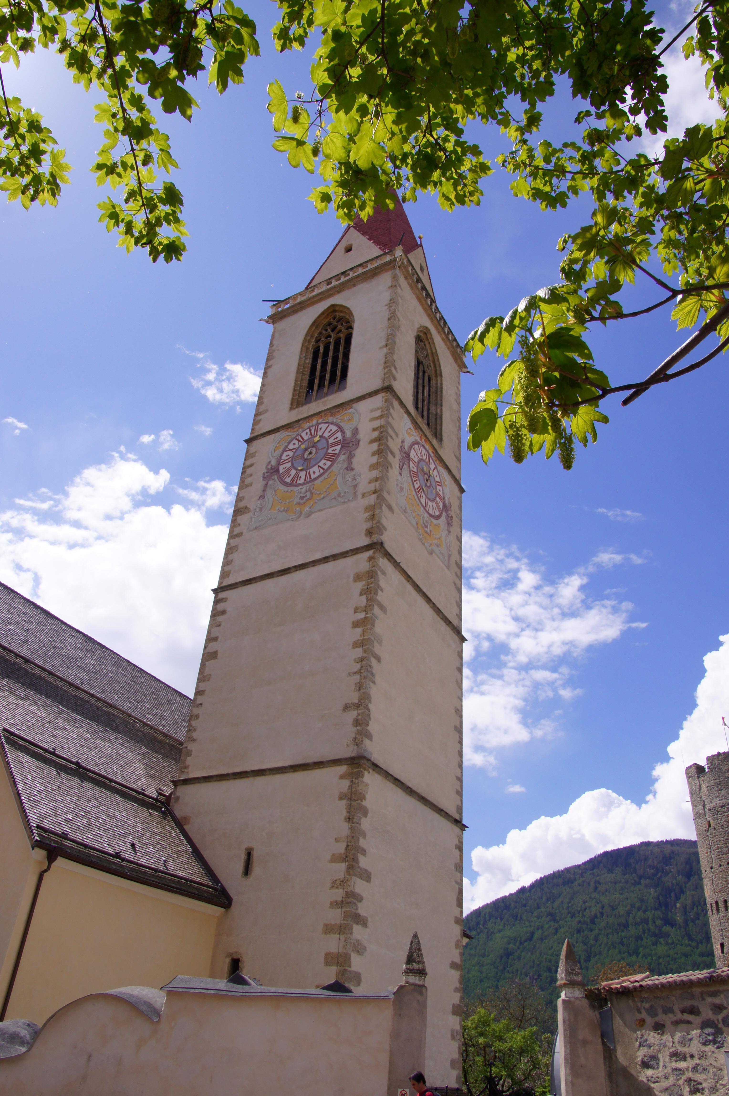 Kerk in Mals Italië
