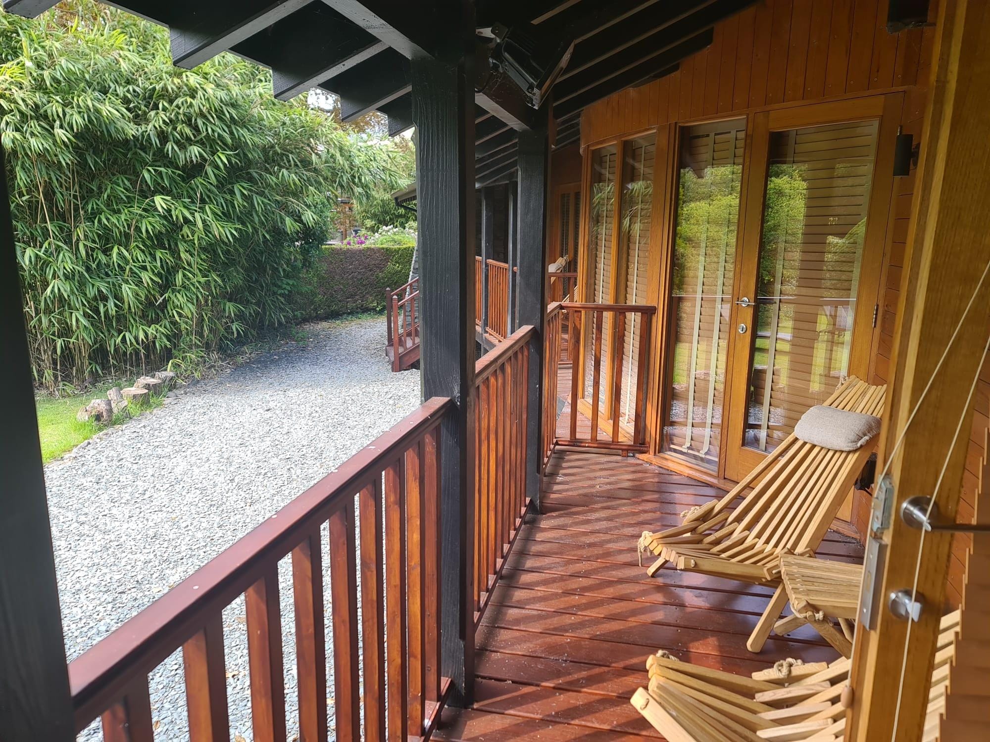 Lodge veranda