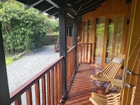 Lodge veranda