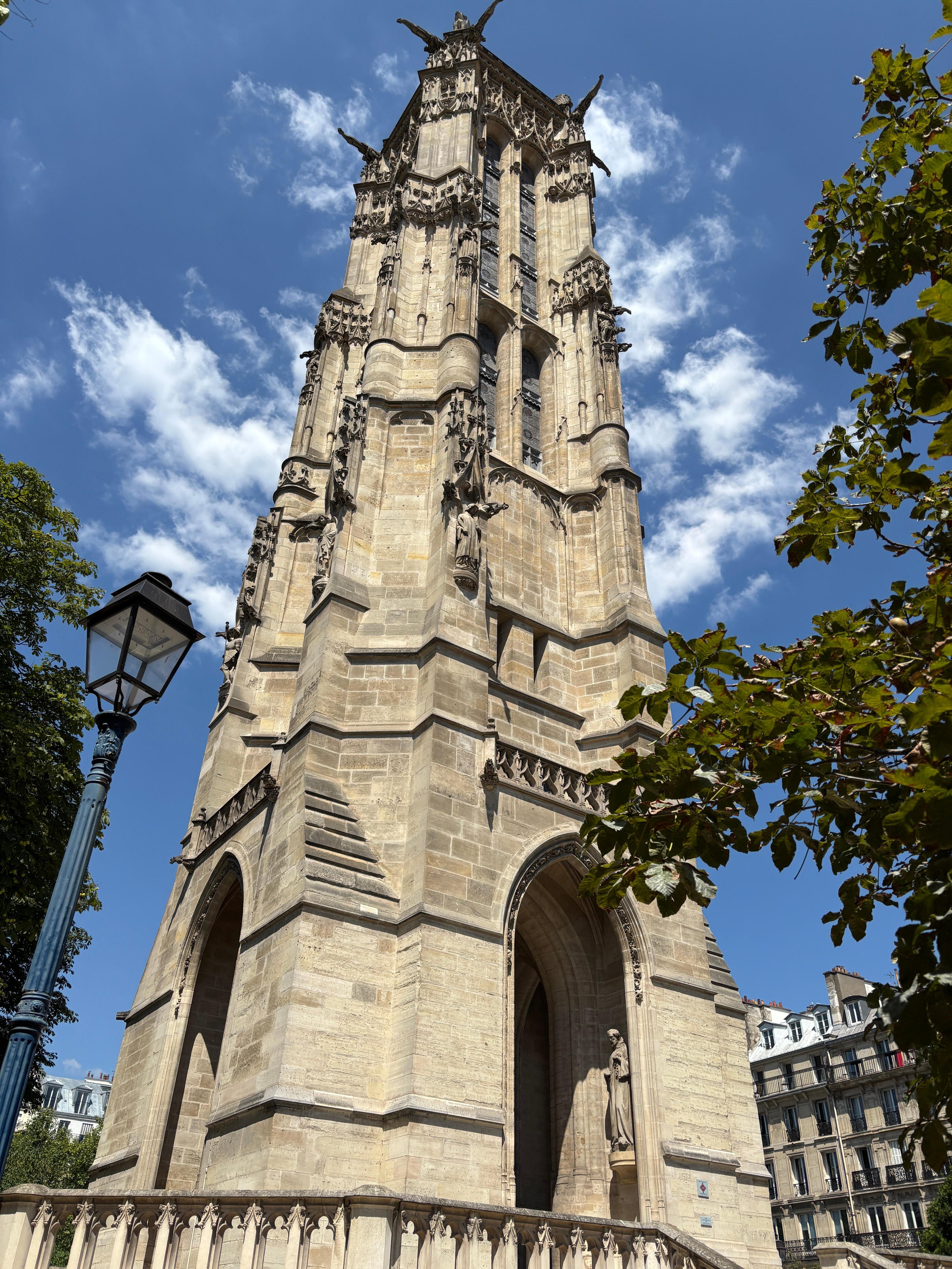 Highly recommend a guided tour of La Tour Saint Jacques - great views of Notre Dame and different perspectives from la Tour Eiffel - along with interesting history. 