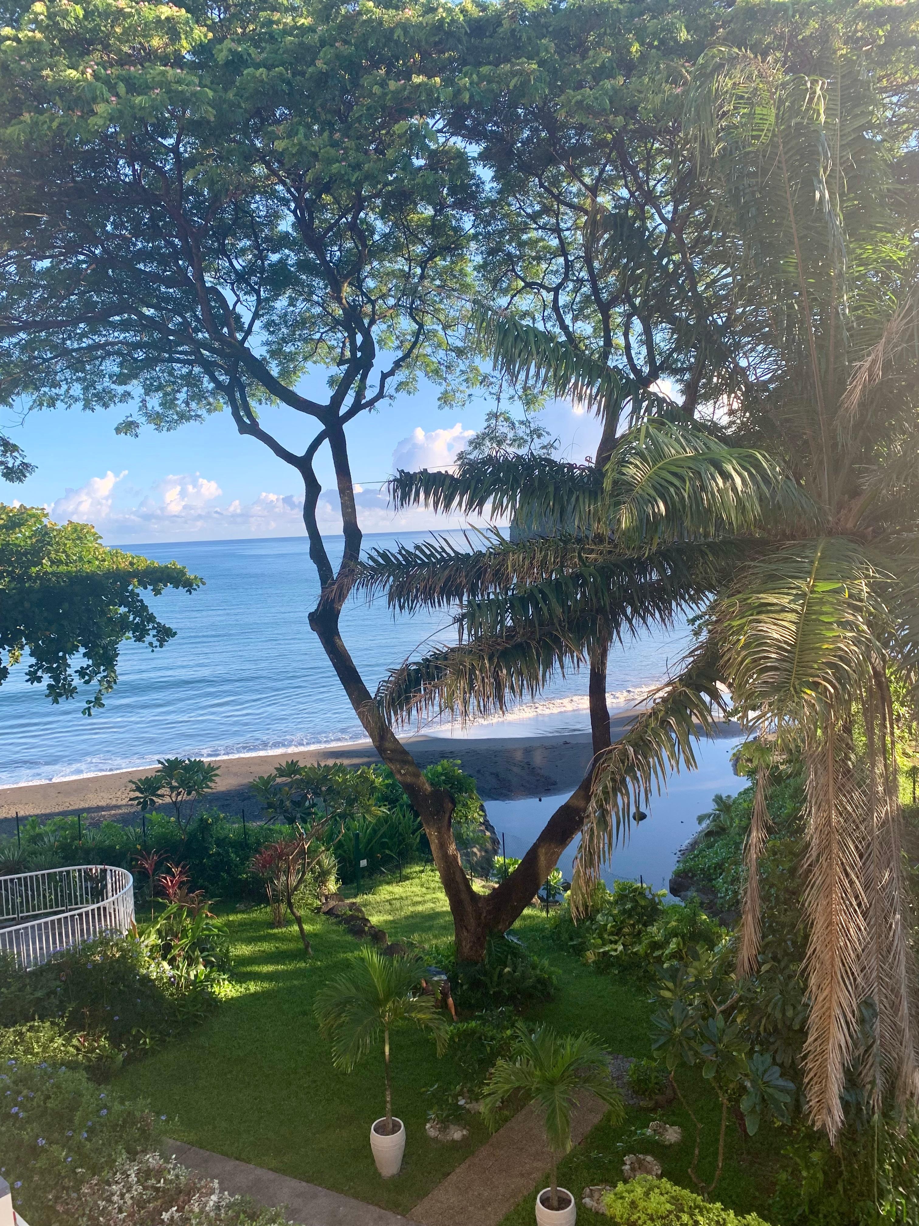 View from the breakfast room/kitchen.
