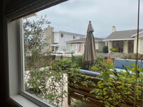 View from dining room table