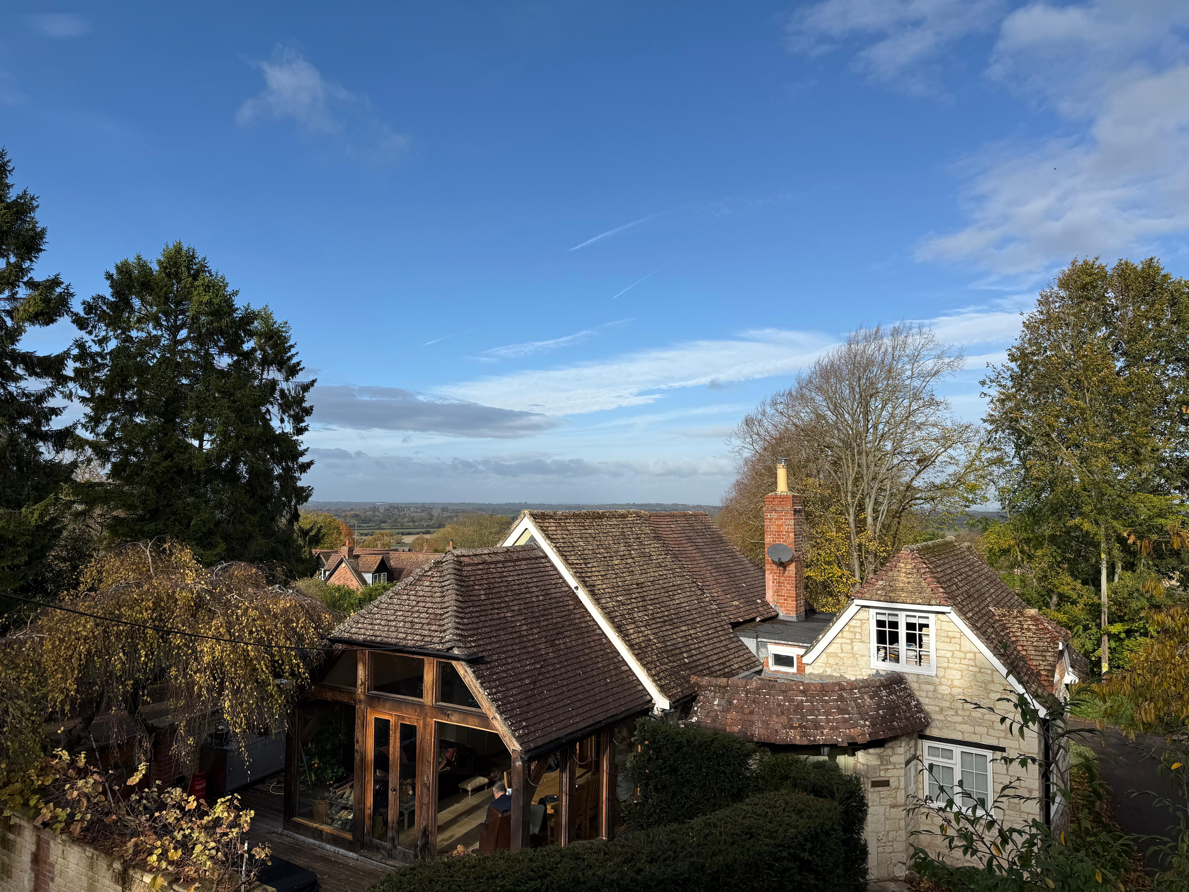 The view from the bedroom