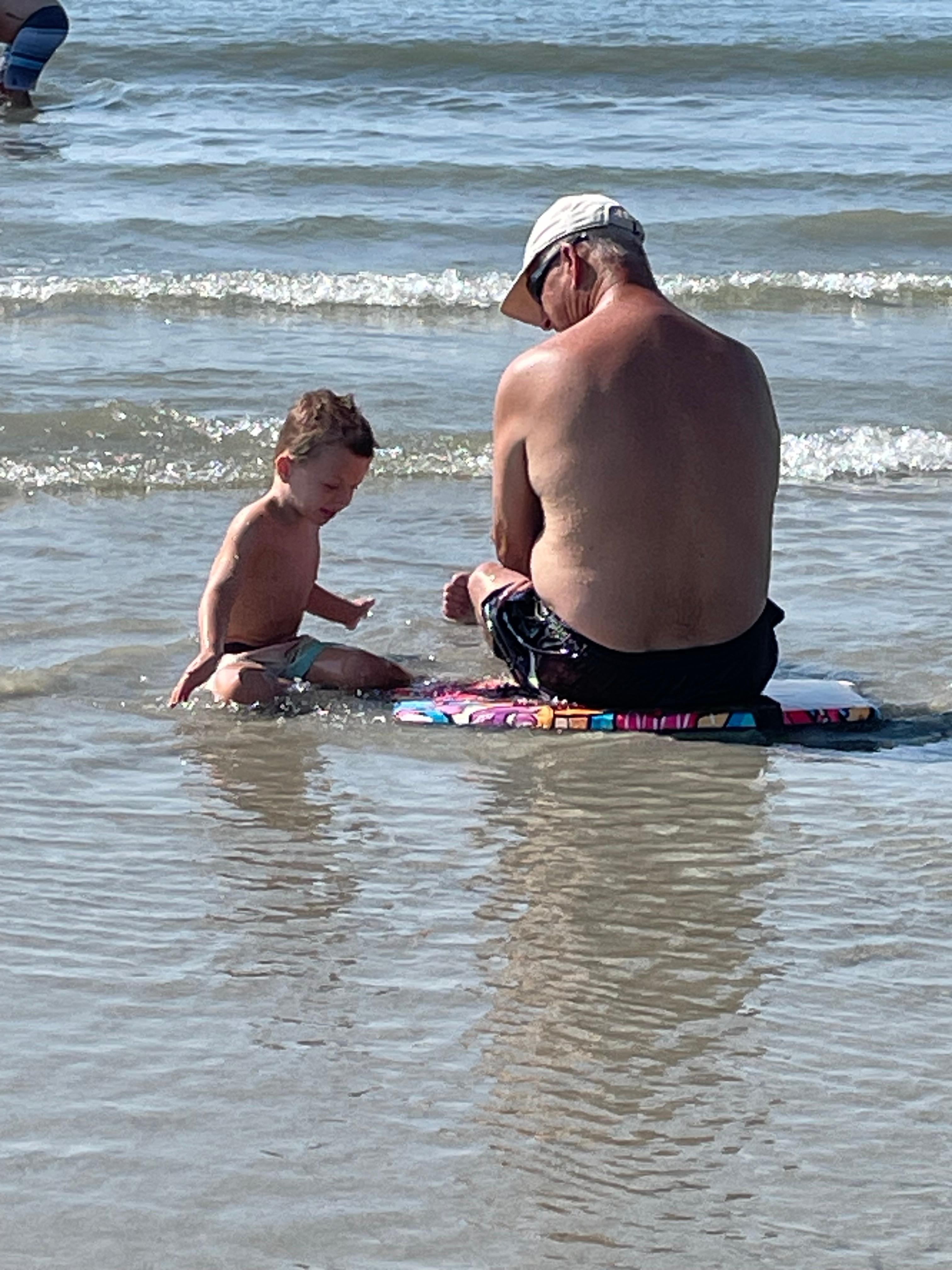 The beach was clean and we really enjoyed our time there.