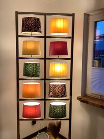 Tolle Lampe im Wohnbereich