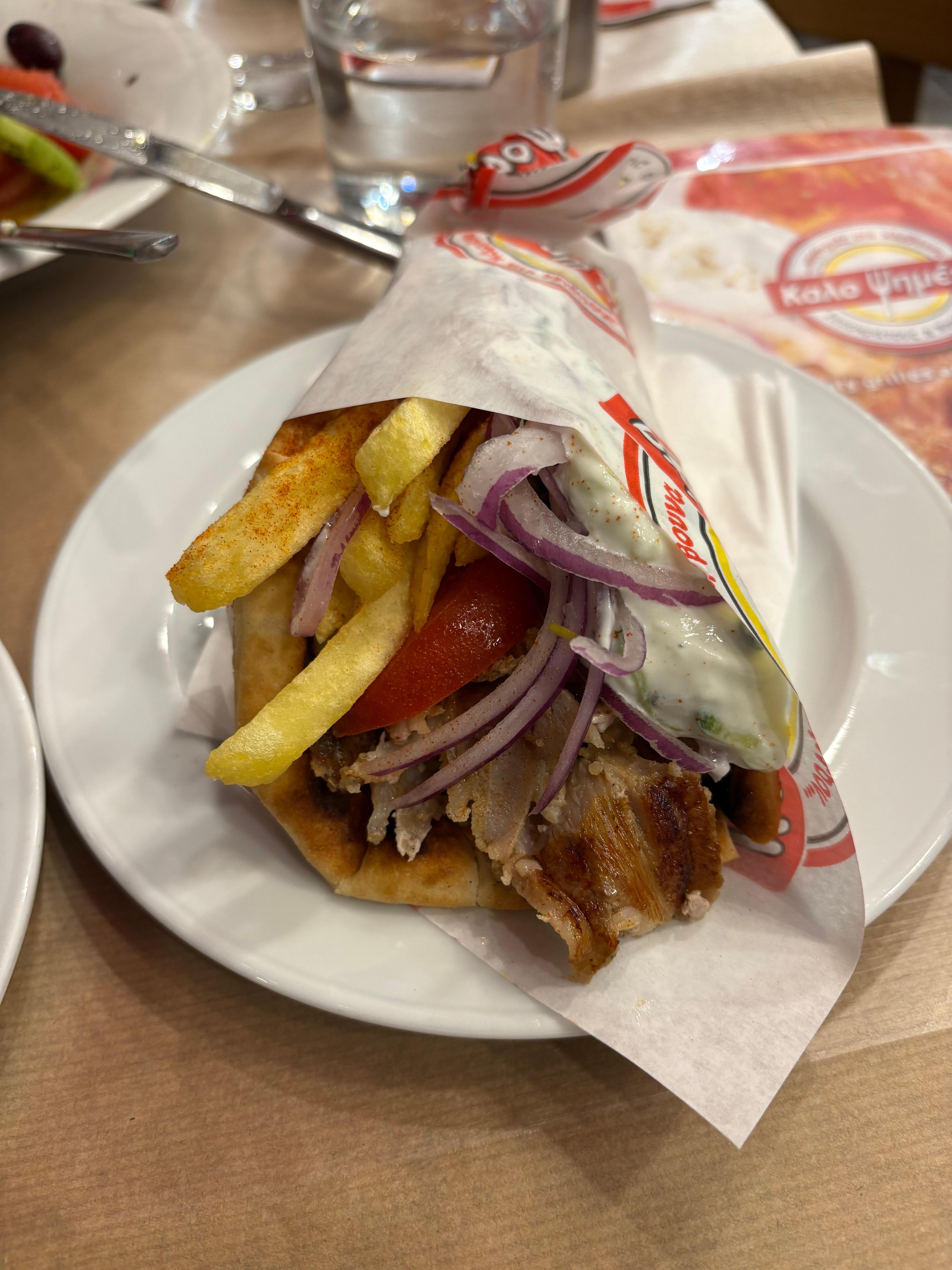 Great Gyros there