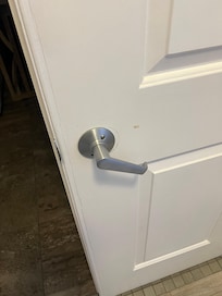 Broken door handle