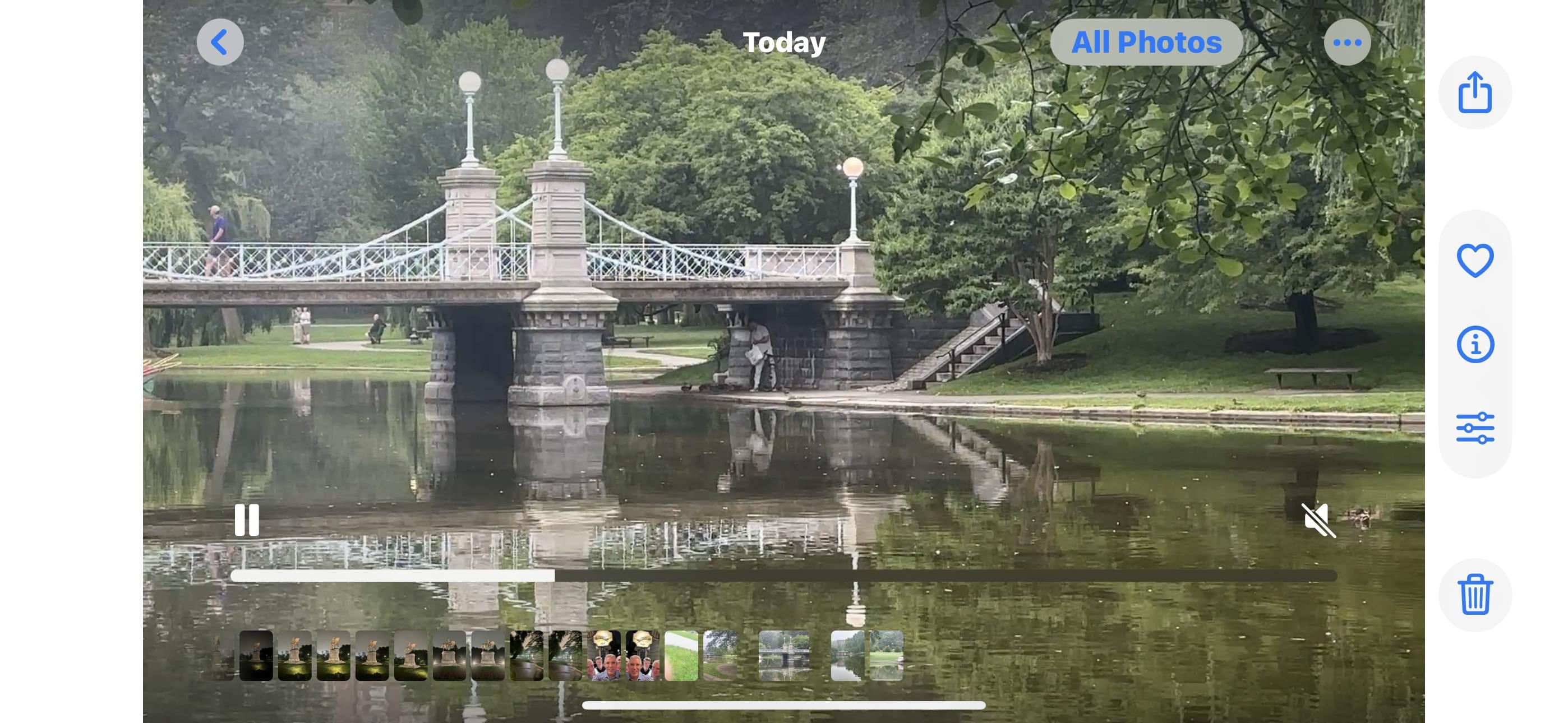 Steps away from the front door!