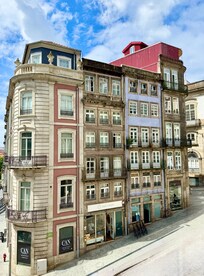 View up street from living area