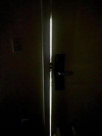 The ONLY bad thing was the drafty door.